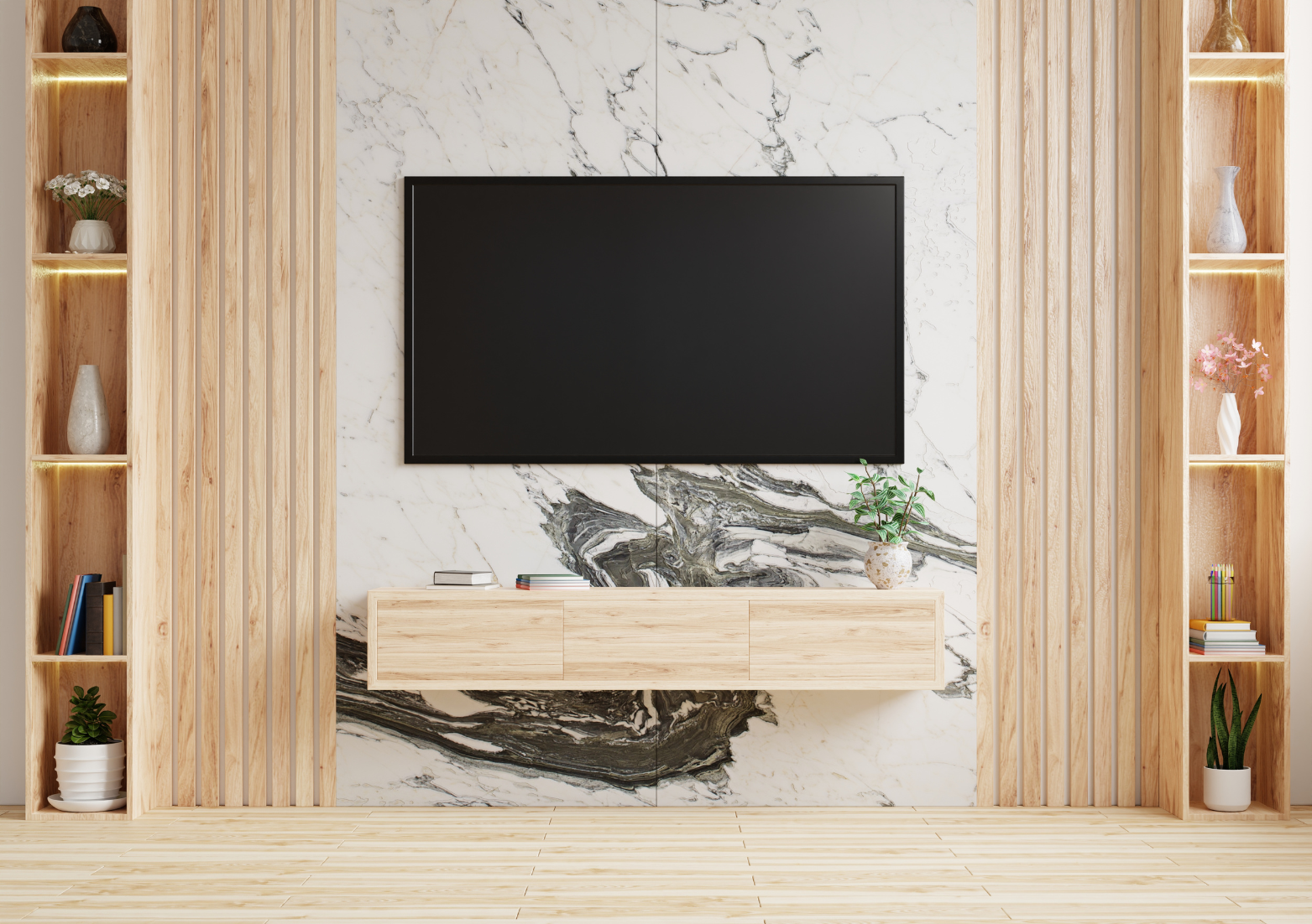 cinewall met wandpanelen