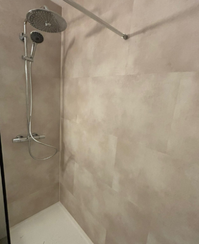 Douchehoek renovatie