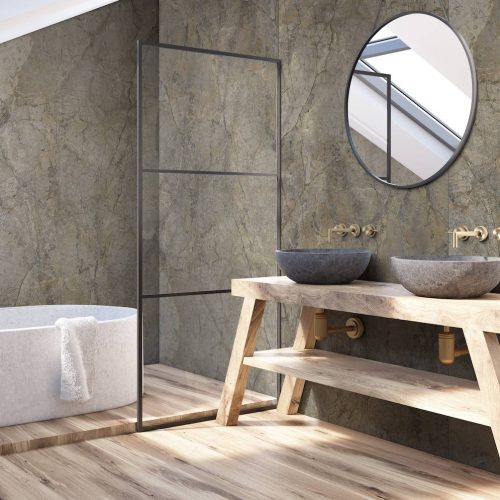 badkamer muur bekleden